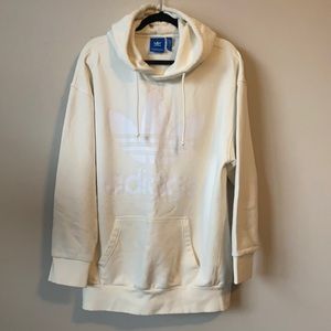 Adidas Trefoil Oversized Hoodie in Men’s Small